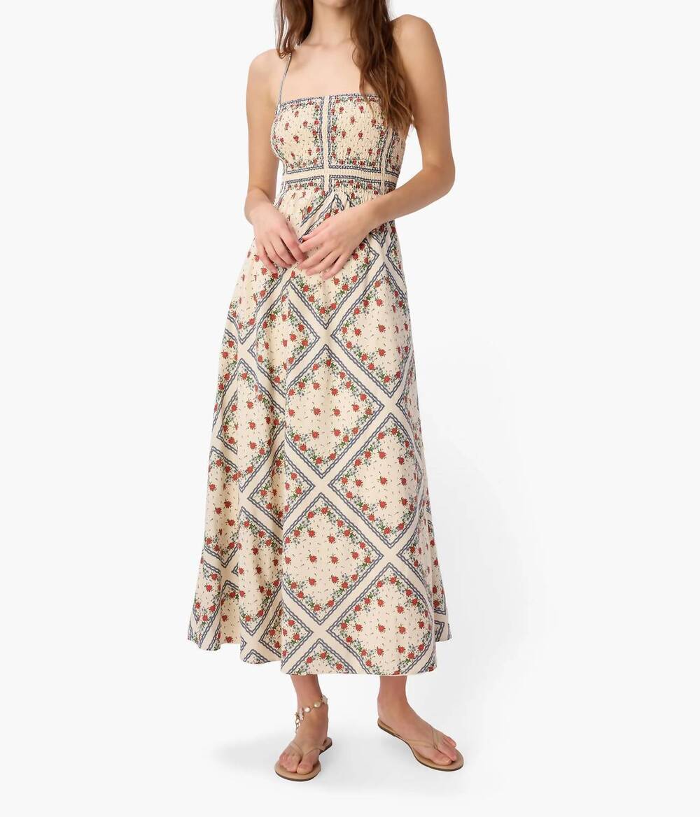 NEW CAMI NYC cecily dress in 70% cotton, 30% silk